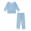 Pijama Kids Pijama Pijama Paskalya Giyim Eşleşen Pijamalar Fırfır PJS Kız Sleepwear 230310