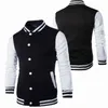 Herrjackor hoodies menboy baseball jacka män modedesign vin röda mens smala fit college varsity jacka män harajuku tröja 230310