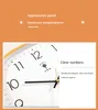 Väggklockor sovrum enkla stora digitala väggklockor hushåll mode ultra tyst klocka vardagsrum dekoration vägg atmosfärisk klocka 230310