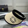 Visor Hat masculino Sunshats luxuris DeSingers Sun Hat Hat Ball Caps Letter Casquette Chapéus de verão Mulheres ajustáveis ​​Caps de viagem ao ar livre