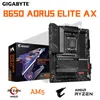 Gigabyte GA B650 AORUS Elite Ax AMD B650 DDR5 6600 (OC) MHZ M.2 USB3.2 128G Wi-Fi 6e Socket AM5 ATX Moderkort