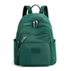 Torby szkolne ciemnozielone damskie plecak wodoodporny nylonowa torba studencka odpowiednia dla małych podróżnych plecaków dziewcząt 230310