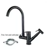 Kitchen Faucets Faucet With Spray 304 Stainless Steel Rinse Brushed Cold Tap Torneira Gourmet De Cozinha