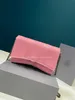 Borsa a clessidra con catena di moda classica borsa a tracolla borsa a tracolla borse da donna di lusso borsa bianca / nera / blu / verde / rosa 19 * 13 cm