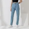 Jeans da donna Wixra Basic Jeans da donna Pantaloni Harem Taglie forti Donna Streetwear Qualità vintage Vita alta Femme Pantaloni lunghi in denim 230310