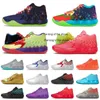 2023lamelo schoenen Lamelo Ball 1 MB.01 Basketbalschoenen Be You Sport Rick en Morty Purple Cat Galaxy Men Trainers Beige Black Blast Buzzlamelo schoenen