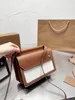 Designer Luxurys Tote Bags Axel Handväskor Kvinnor Crossbody Dedicate Bag Fashion Classic Leather Purse Ladies Sac