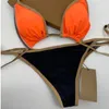 2023 B bikini designer swimwear mulheres swimwear push up biquinis bandage bikini conjuntos maiô sexy beachwear maiô