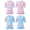 Één-stuks zomer één stukjes babymeisje zwempak sport zwembad kinderen badkleding outdoor kinderen badmode sport peuter strandkleding w0310