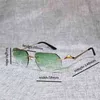 16% de réduction surdimensionné sans monture hommes Style léopard nouvelle forme de lentille femmes ombre lunettes claires cadre lecture Gafas pour OutdoorKajia nouveau