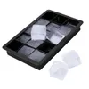 Glassverktyg Perfekt isbit Silikonkubtillverkare Form Cake Pudding Chocolate Forms Lätt att ta bort Ice Trays Fade Resistant Z0308