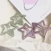 Pinzas para el cabello Y2K estrella púrpura Haipclip para niñas Bff accesorios horquilla dulce romántico chico mujeres Kawaii joyería