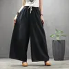 Dames jeans Brand Wide Leg broek vrouwelijke mode High Taille Woman Streetwear gewassen losse casual blauwe plus maat