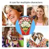 Cartões de cartões -presente Cartões Lírios Buquê de Flor Bouquet 3D Cartões de Saúde para Mamãe Mães Cardes Greeting todas as ocasiões Z0310