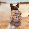 Dog Car Seat Covers Accessories Retro Trend British Chenalefa Fighting Shiba From Backpack Chest Bag