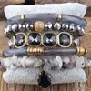 Strand RH Fashion Designer Perlenarmband-Sets Dorp Charm 5-teiliges Stapel-Armband-Set für Frauen, Schmuck, Geschenk