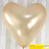 36 -calowy zagęszczony balon w kształcie serca duży lateks weselny dekoracja przyjęcia urodzinowego miłość lateks balony walentynki balon