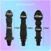 Andere massage -items mas gun kop trilling mes accessoires sile hoofden voor fascia percussie vibrators vrouwelijke man 220115220u drop deli dhhgd