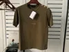 22SS Camisetas masculinas coloridas com estampa de letras de marca masculina de manga curta, roupas de grife, camiseta Homme, primavera, decote em bico, TAMANHO S-XXL 11