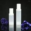 Storage Bottles 30ml Plastic Airless Bottle White Pump Lid Emulsion Serum/lotion/foundation/toner Essence Balance Water