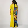 Ethnische Kleidung, afrikanische Kleider für Frauen, afrikanische Kleidung, Übergröße, Sommer, bedruckt, langes Afrika-Kleid, Damenkleidung 230310