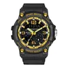 Wristwatches Top Fashion Waterproof Watch Military Sport Wristwatch Luminous Alarm Clock Luxury Digital Watches Men's Bracelet Stopwatch