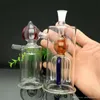 Rökande rör Strawberry Linked Glass Water Bottle Glass Bongs Oil Burner Glass