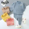 Pigiama Pigiama per bambini Primavera Autunno Inverno Ragazzi Ragazze Pigiama di cotone Indumenti da notte Bambini Bambini Indumenti da notte Biancheria intima termica Abbigliamento 230310