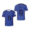 Camisetas masculinas BLUE LOCK Bachira Cosplay Merch Tshirt MenWomen Tee Football Uniforme de futebol Anime Meguru City Esperion