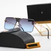 Óculos de sol da moda para homens designers de sol dos óculos para mulheres quadradas de óculos de sol polarizados viajando óculos de óculos de óculos ao ar livre cartas de assinatura triangular