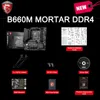 MSI MAG B660M MORTAR DDR4 Motherboard Intel B660 LGA 1700 128GB D4 4800 (OC) MHZ PCI-E 4.0 M.2 Micro ATX Crossfire Mainboard New