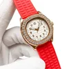 여성 시계 디자이너 시계 고품질 남성 디자이너 시계 Montre Luxe Automatic Watches AAA 시계 GMT 시계 39mm 다이아몬드 인레이 로즈 골드