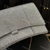 Portefeuilles pour femmes chaîne bandoulière sac messager WOC style détachable pochettes sac à main argent paillettes tissu couverture type téléphone zéro sac à main deux styles peuvent être sélectionnés