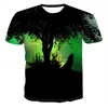 Camisetas masculinas de camiseta de camiseta O-shirt 3D Camisa de estilo esportivo de manga curta para homens Mulheres de ficção científica Tops de verão Homme mass roupas