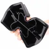 Glassverktyg Big Ice Cube Maker Tray Silicone Square Ice Mold For Whisky Cocktail Brandy Large Cubitera Ice Tray Ice Cube Mold 4 Grid Z0308