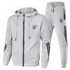 Men s Tracksuits sik silk Mens Clothing Pullovers Sweater Men Hoodie Two Pieces Pants Sports Shirts Fall Winter Track suit 230309