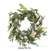 Decorative Flowers Wreaths Easter | Decorations For The Home Hanging Spring Season Front Door Decoration Flower P230310