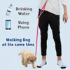 Dog Collars Reflective Nylon Leashes Pet Dogs Chain Traction Rope Leads Free Hands For Small Large Drop Sale