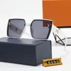 Designer de luxo óculos de sol designer óculos de sol clássico Óculos da marca Menino Menino Menino de vidro feminino lente UV400 unissex com caixa boa