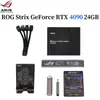 マザーボードASUS ROG STRIX GEFORCE RTX 4090 24GB GDDR6XグラフィックカードPCI Express 4.0 21 Gbps 384ビット2550 MHz Argb Desktop GPU