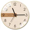 Relógios de parede silenciosamente mesa decorativa de parede relógio de design moderno salão de luxo relógio de parede de parede decoração de cozinha horloge mural relógio 230310