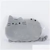 Pillow Cushion/Decorative Pillow Plush Cartoon Cat Cushion Cute Lazy Bolster Long Tail Meow Star Home Decoration Chunk Big Cushions Drop