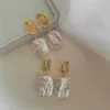 Brincos de garanhão jóias de moda pérola barroca natural para mulheres tacho de ouvido meninas acessórios de vestido elegantes pendurados penduradores presentes