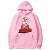 Sweats à capuche pour hommes Sweatshirts Anime Initial D Rising Jap Sweat à capuche JDM Drift Red Car Fashion Tops Harajuku Streetwear Sweat à capuche en polaire à manches longues 230310
