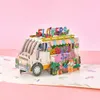 Carte regalo Biglietto pop-up universale Biglietto d'auguri per auto modello 3D per bambini Papà Marito Festa del papà Laurea aziendale Congratulazioni Tutte le occasioni Z0310