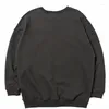 Men's Hoodies 2023 Streewear Butterfly Sweatshirt Pullover Mens Hip Hop Harajuku Cotton Black HipHop Loose Oversize Shirt