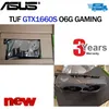 NVIDIA 1660SビデオカードASUS TUF GTX1660 Super O6G Gaming Graphics Cards for Gaming192bit 8pin Gddr6 New Desktop Computer GPU