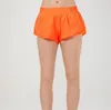 Summer Yoga Hotty Hot Shorts Respirant Séchage Rapide Sous-Vêtements De Sport Womens Pocket Running Fitness Pantalon Princess Sportswear Gym lu Advanced Design 67ess