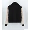 Herrjackor herr designer outwear rockar bokstäver ben broderi jeans kausal jean hip hop men streetwear jumper kläder droppe Deliv Dhwah