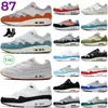 1 87 scarpe da corsa uomo donna Patta Waves 1s 87s White Black Gum Monarch Noise Aqua Treeline Sean Wotherspoon Anniversary sneakers da donna da uomo scarpe da ginnastica sportive all'aperto